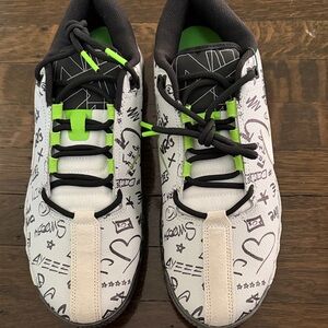 Nike Air Sesh Pure Platinum/Lime Green DD3680-002 Mens Sz 10.5